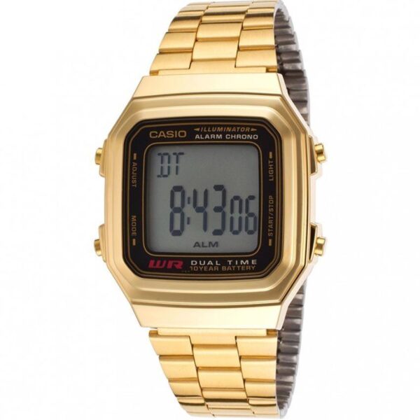 CASIO GENTS A178WGA-1ADF METAL BASIC DIGITAL BRACELET WATCH