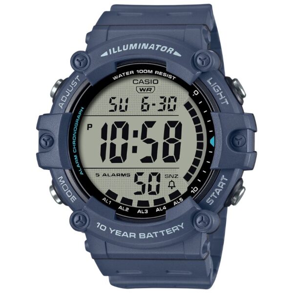 Casio AE-1500WH-2AVDF Men’s Standard Digital Blue Resin Strap Watch