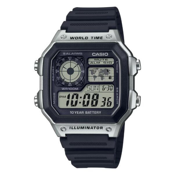 Casio AE1200WH-1CV Digital Multi-function Resin Watch