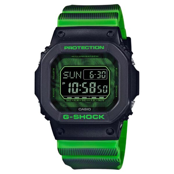 Casio DW-D5600TD-3DR G-Shock Men’s Green Resin Watch