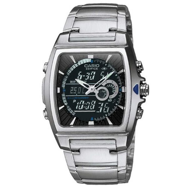 Casio EFA120D-1AV Men’s Edifice Analog Digital Thermometer Alarm Chronograph Bracelet Small Size Watch