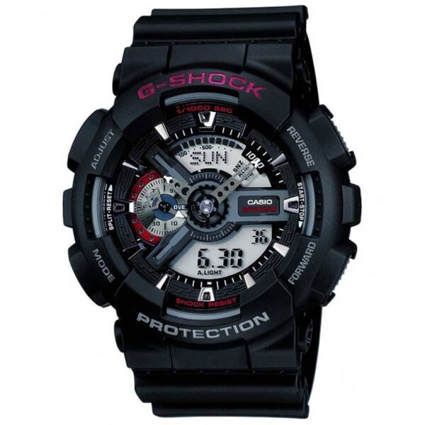 CASIO GA-110-1ADR Men’s G-SHOCK LARGE SIZE ANALOG DIGITAL WATCH