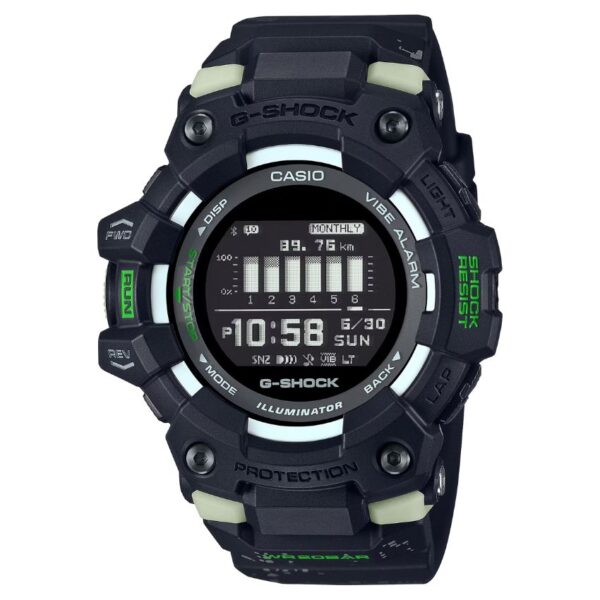 Casio GBD-100LM-1DR G-Shock Men’s Smartphone link Black Resin Watch