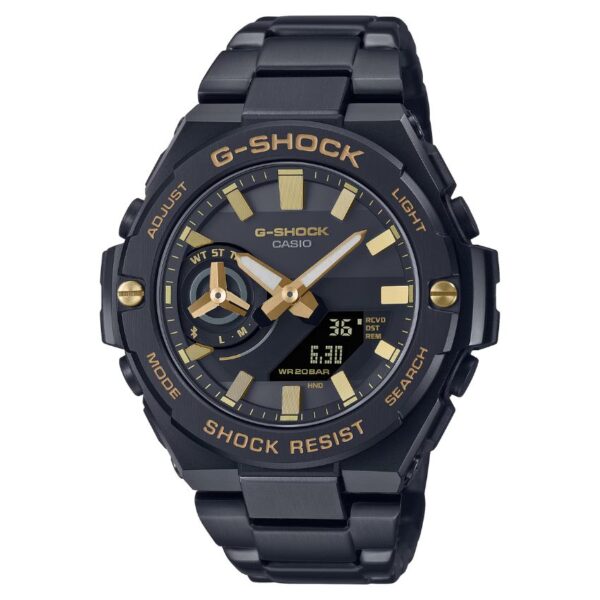 Casio GST-B500BD-1A9DR G-Shock Men’s Smartphone Link Black Metal Watch