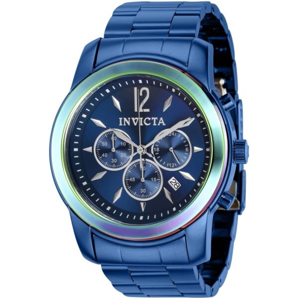 Invicta 40494 Men’s Specialty Blue Dial Steel Quartz Watch