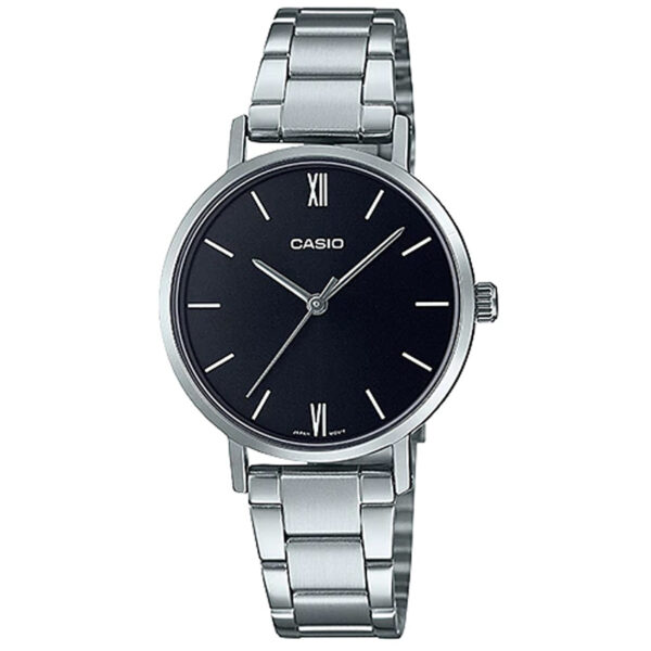 Casio LTP-VT02D-1AUDF Women’s Enticer Stainless Steel Small Watch