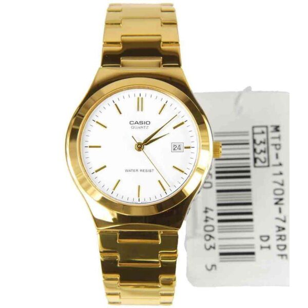 CASIO MTP-1170N-7ARDF GENTS METAL BASIC SMALL SIZE BRACELET WATCH