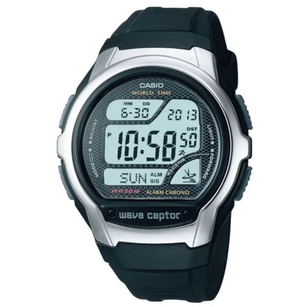 Casio WV58A-1AV Men’s Waveceptor Black Dial Resin Watch