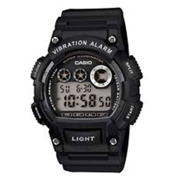 Casio W735H-1AV Men’s Digital Dial Black Resin Watch