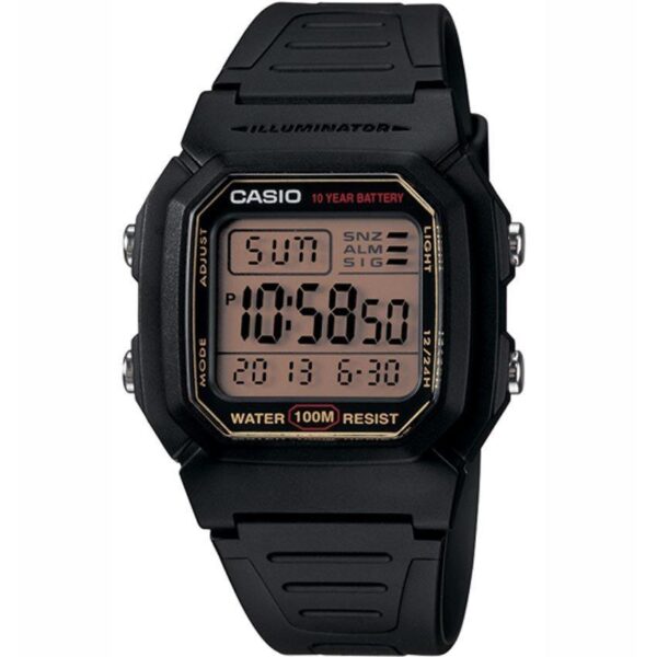 Casio W800HG-9AV Men’s Classic Digital-Gray Dial Sport Small Size Watch